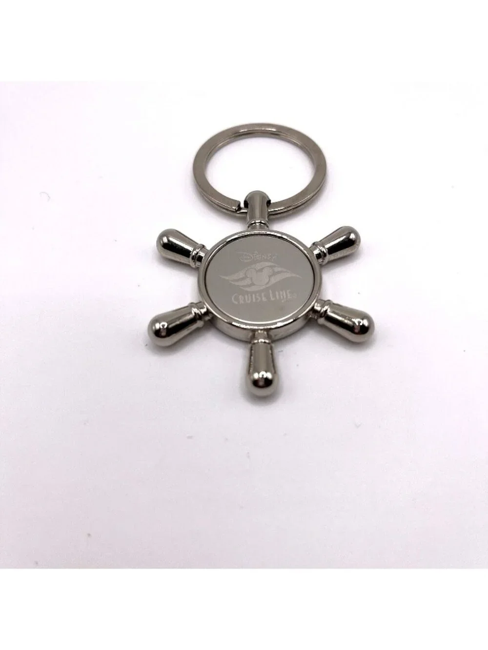 DCL Disney Cruise Line Ship Wheel Keychain Cruise Line Logo